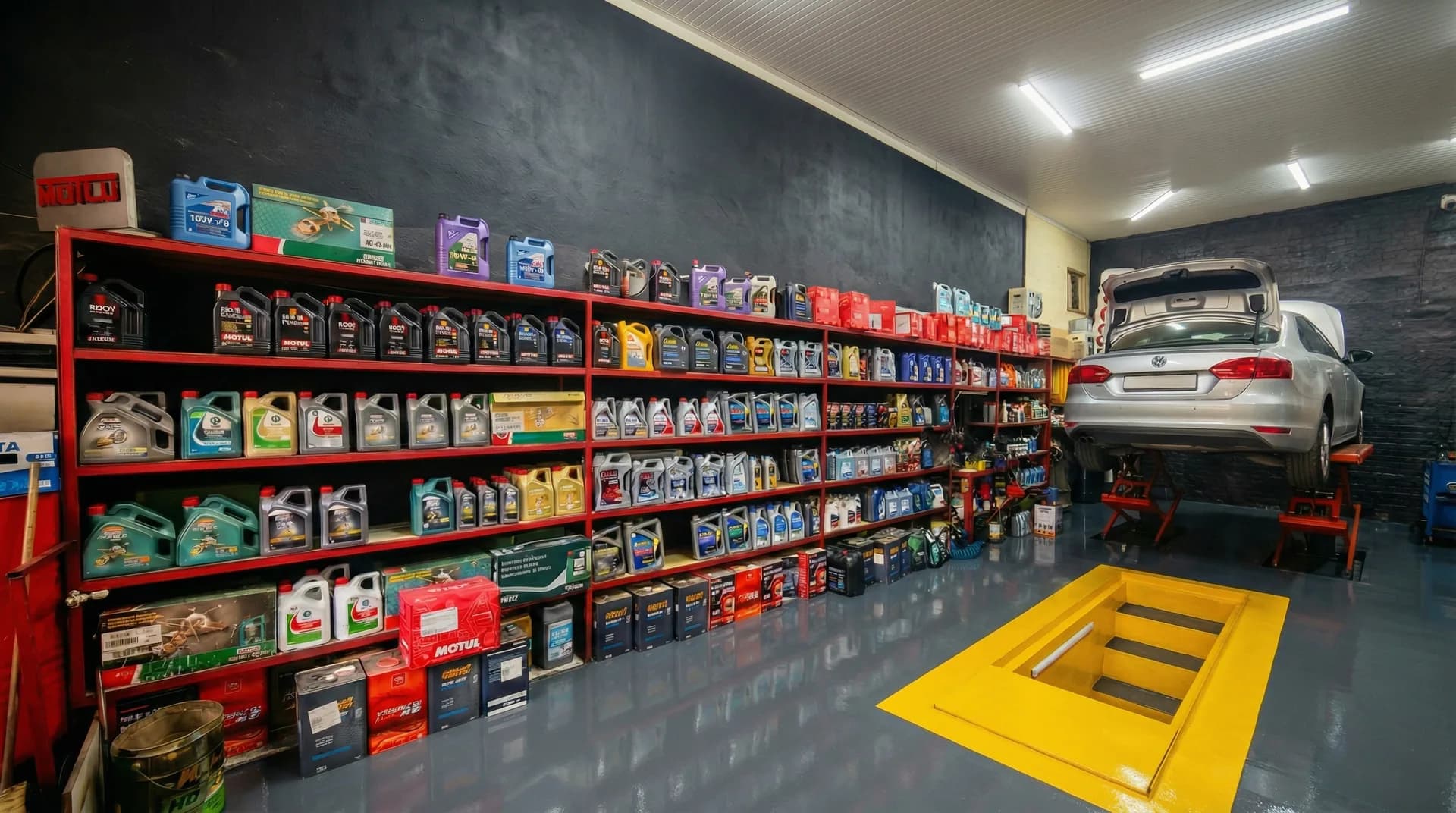 Arslan Oto Servis yag ve bakim urunleri